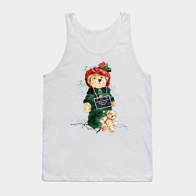 Insanity Is Inherited Tank Top by Miki De Goodaboom